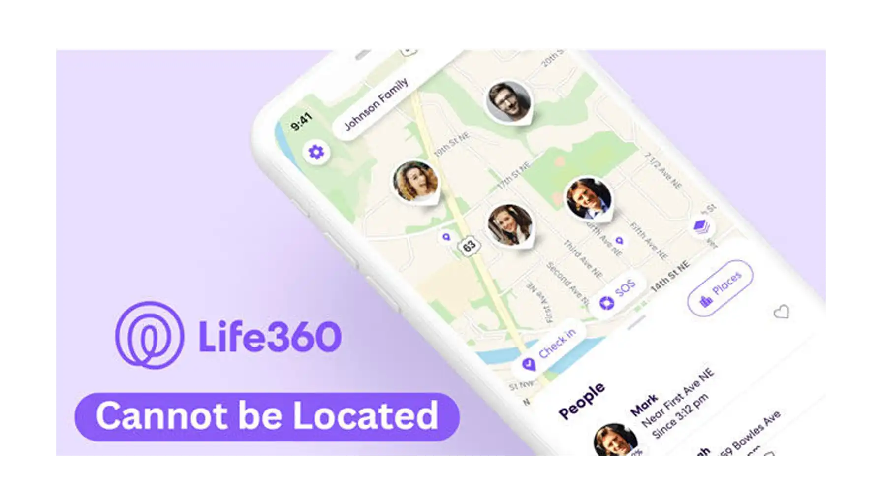 A screenshot from the Life 360 settings