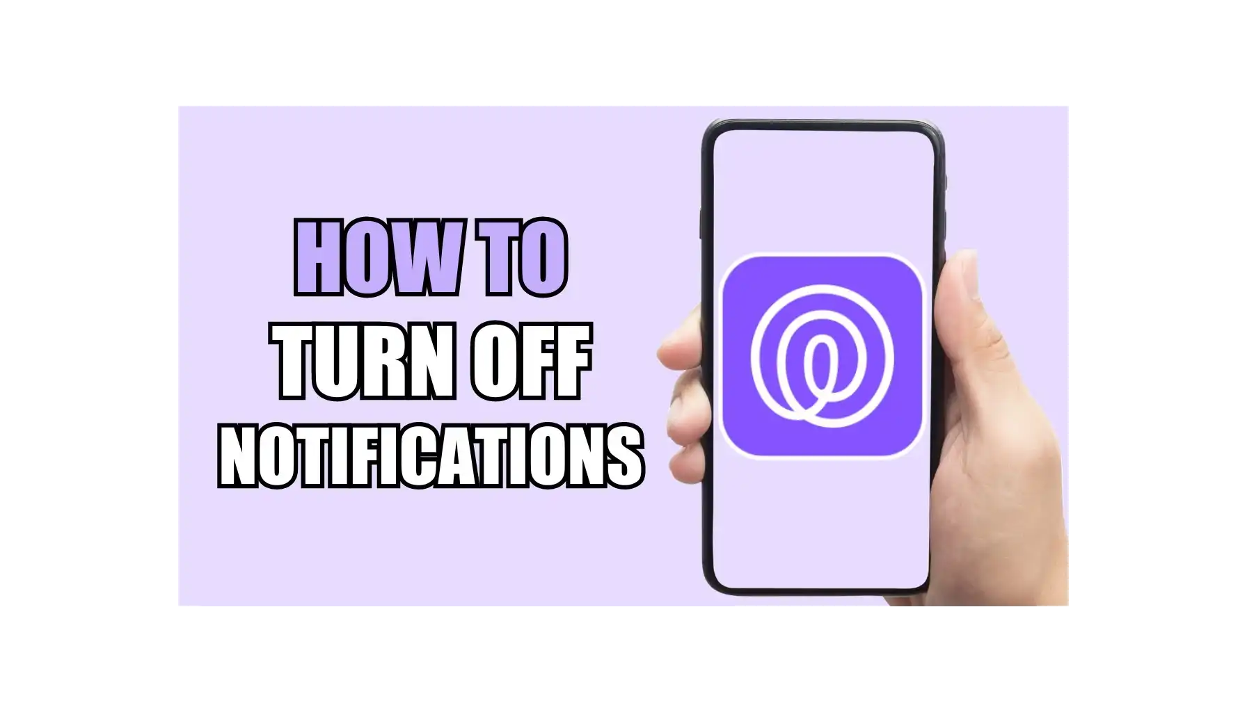 screenshot from the app on how to turn off all notifications on Life360