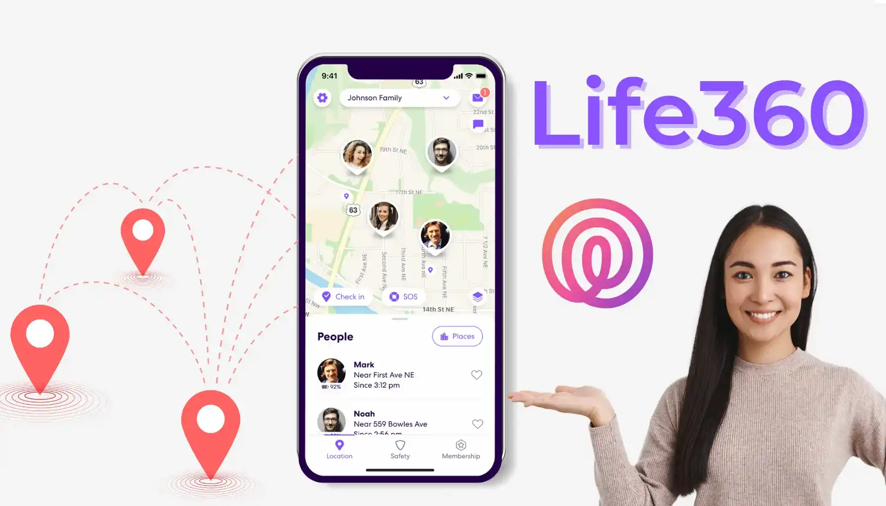 screenshot of life360